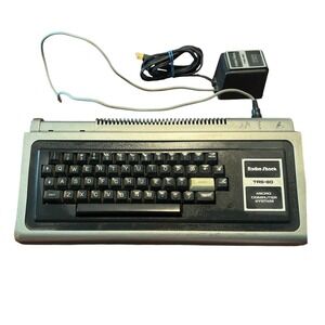 Radio Shack TRS-80 Micro Computer System Model I 26-1001 Vintage Untested w/ PSU